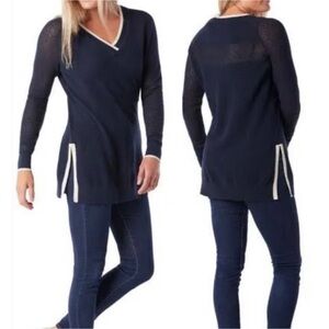 Smartwool Everyday Travel Tunic Sweater Navy Blue Size XS